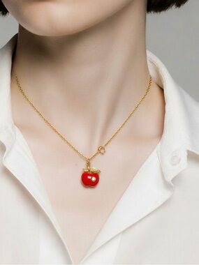 Coach Signature Apple Necklace